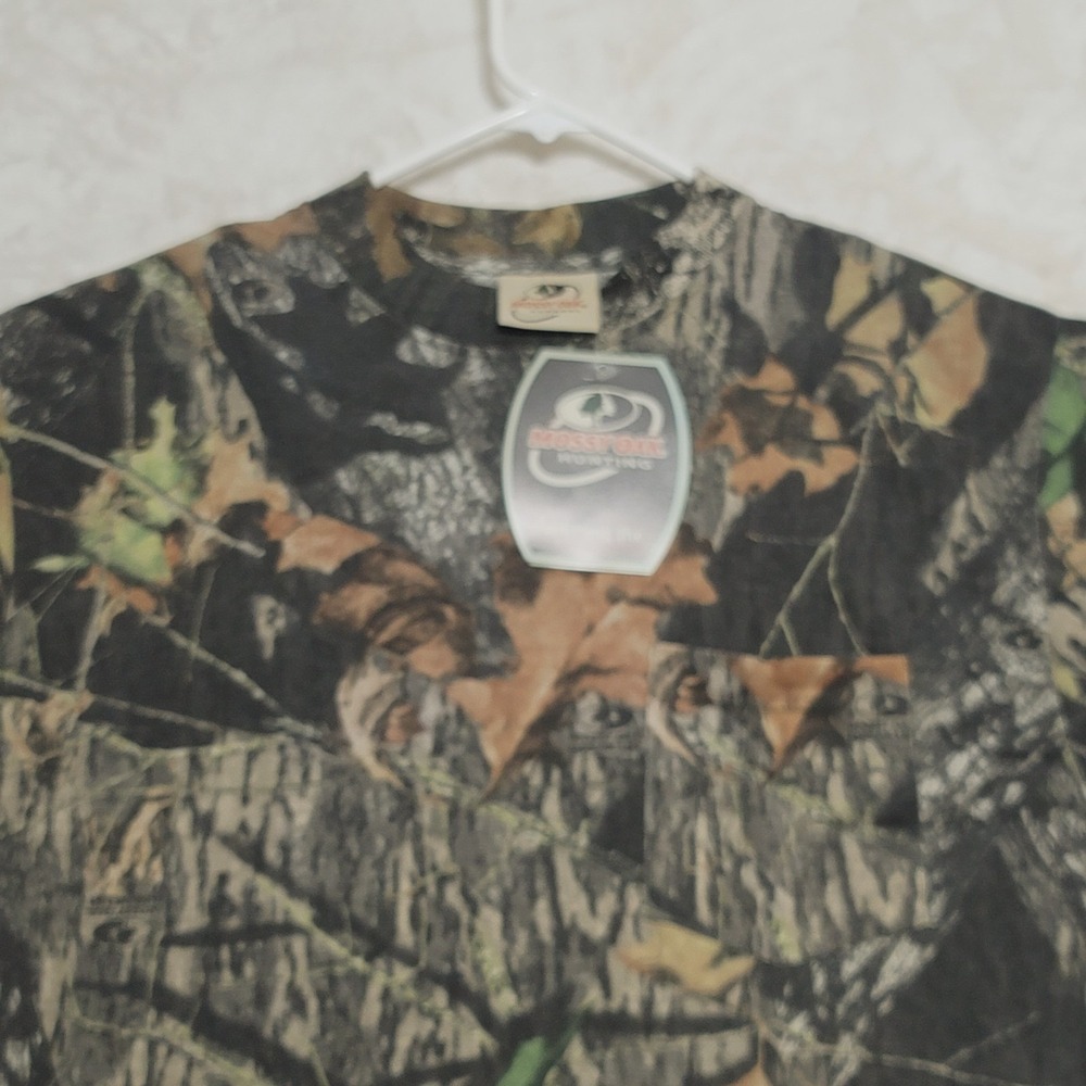 Mossy Oak Camo T Shirt Mens Size M Medium Camouflage Hunting